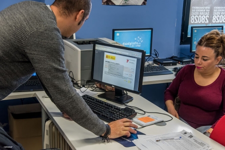 Imagen de un Centro Guadalinfo (JUNTA)