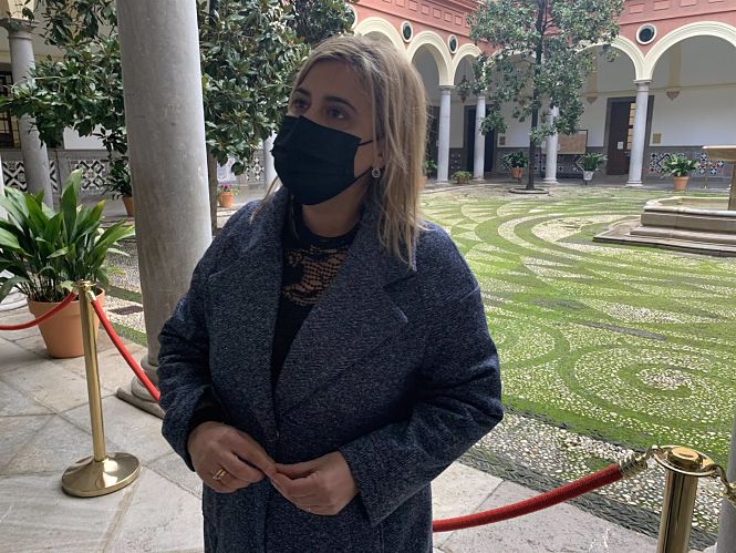 La concejal del PSOE en el Ayuntamiento de Granada, Nuria Gutiérrez (PSOE) 