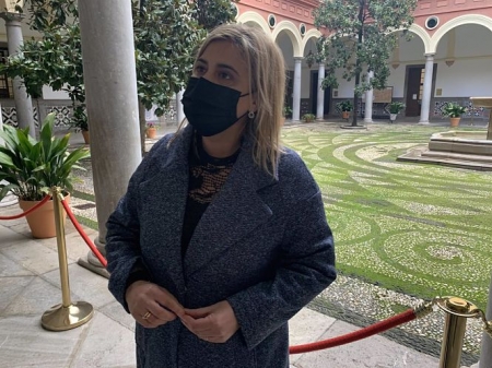 La concejal del PSOE en el Ayuntamiento de Granada, Nuria Gutiérrez (PSOE) 