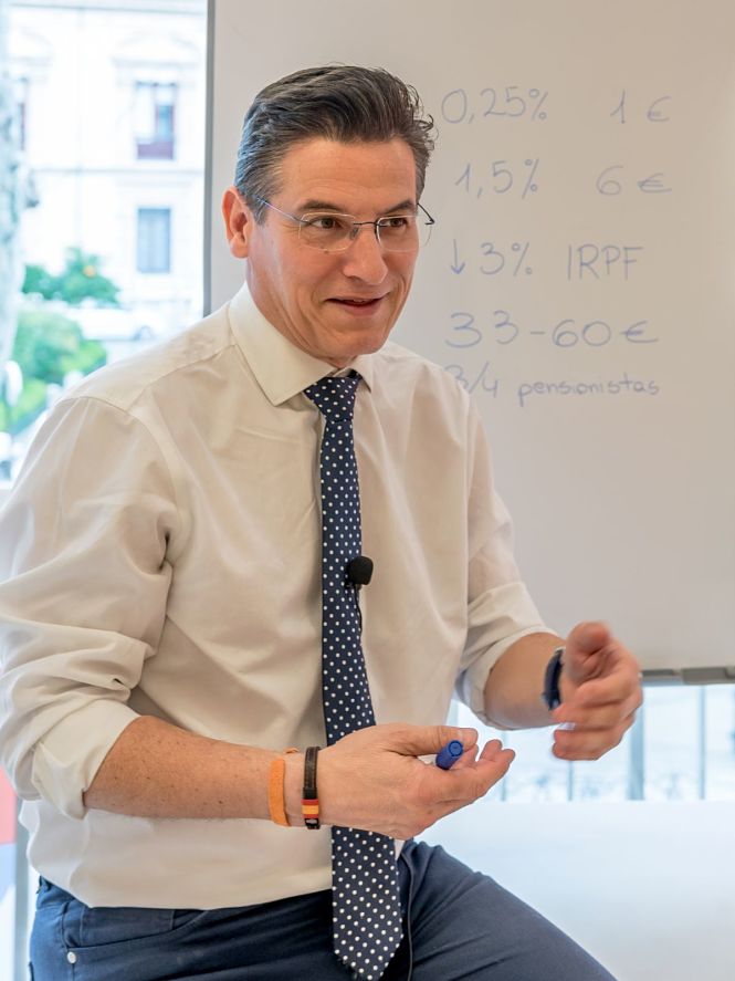 El coordinador provincial de CS, Luis Salvador (CIUDADANOS)