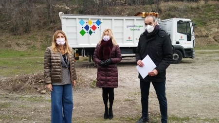 Imagen de la visita al entorno de la romería (AYTO. GRANADA) 