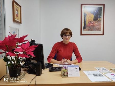 La portavoz de Podemos en el Ayuntamiento de Armilla, Sofía Díaz Sabán (PODEMOS)