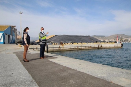Zona del Puerto de Motril (Granada) donde se realizarán los trabajos (PUERTO DE MOTRIL) 