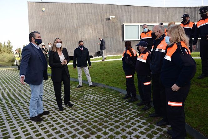 Antonio Sanz destaca la labor de Protección Civil en los municipios más afectados por el enjambre sísmico (JUNTA) 