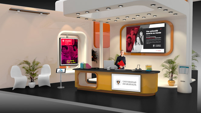 Stand virtual de la edición 2021 (UGR)