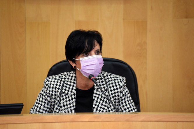 La Diputada de Igualdad, Mercedes Garzón (DIPUTACIÓN)