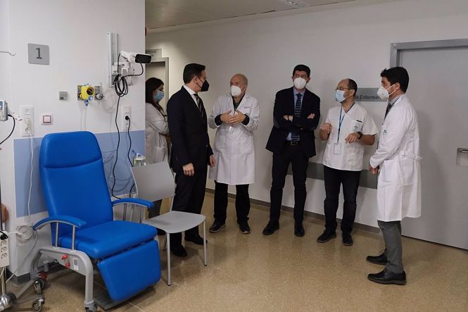 Visita del vicepresidente de la Junta, Juan Marín, al Hospital Clínico San Cecilio (JUNTA DE ANDALUCÍA) 