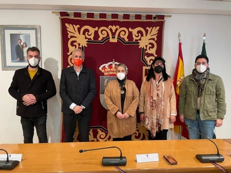 Visita de Manuel Montalvo a Las Gabias (JUNTA) Visita de Manuel Montalvo a Las Gabias (JUNTA)