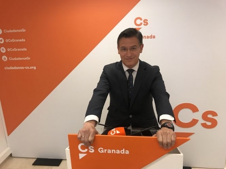 El coordinador provincial de CIudadanos, Luis Salvador (CS)