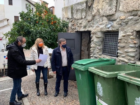 Plan municipal de limpieza de grafitis en contenedores del Albaicín (AYUNTAMIENTO) 