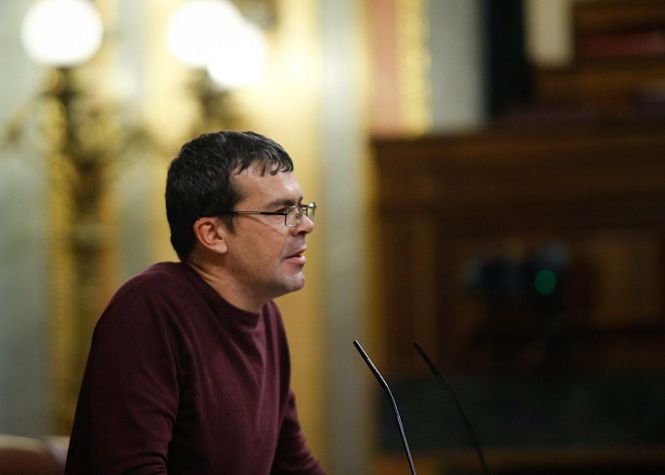 El diputado nacional de Unidas Podemos, Pedro Honrubia (PODEMOS)