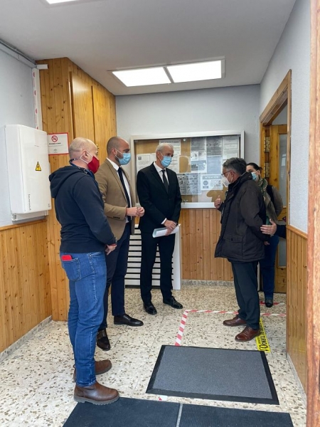 Visita al Centro de Participación Activa de Atarfe (JUNTA) 