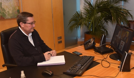 El presidente de la Diputación de Granada, José Entrena (DIPUTACIÓN)