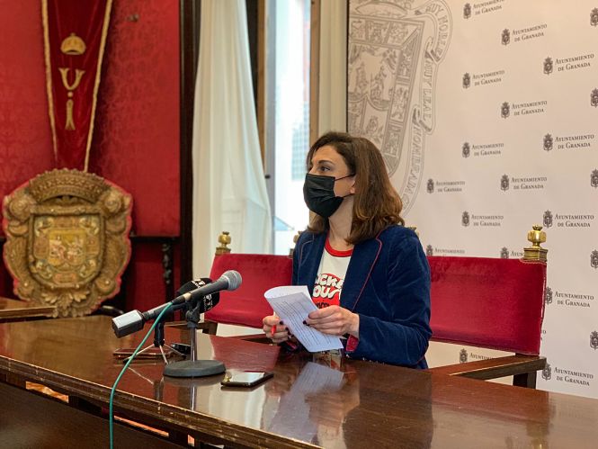 La concejal del PSOE en el Ayuntamiento de Granada, Raquel Ruz (PSOE)