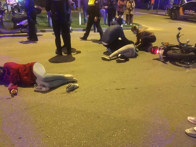 Accidente en Granada capital (AYUNTAMIENTO DE GRANADA) 