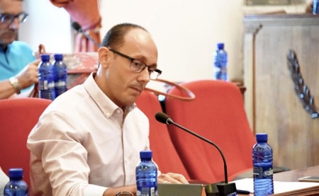 El portavoz de CS en el Ayuntamiento de Baza, Fernando Serrano (CIUDADANOS)