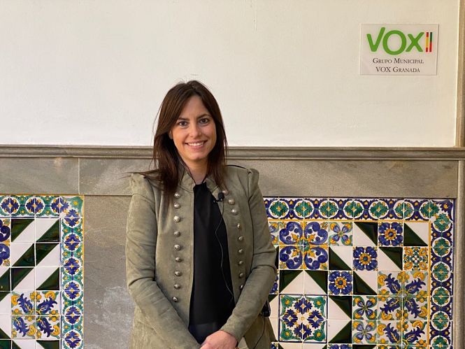 Mónica Rodríguez, Concejal de Vox en el Ayuntamiento de Granada (VOX)
