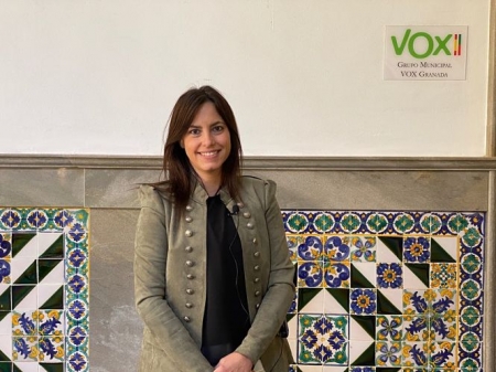 Mónica Rodríguez, Concejal de Vox en el Ayuntamiento de Granada (VOX)