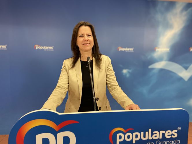 La parlamentaria andaluza del PP, Ana vanessa García (PP)
