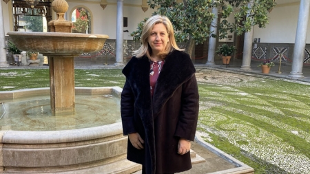 La concejal de VOX en el Ayuntamiento de Granada, Beatriz Sánchez (VOX) 