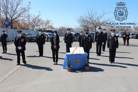 Imagen de la jura de los nuevos inspectores (POLICIA NACIONAL)
