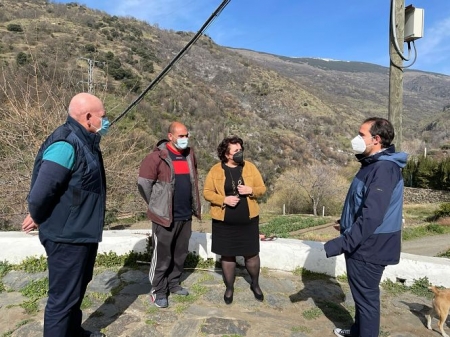 Imagen de la visita a la Alpujarra (PSOE) Imagen de la visita a la Alpujarra (PSOE)