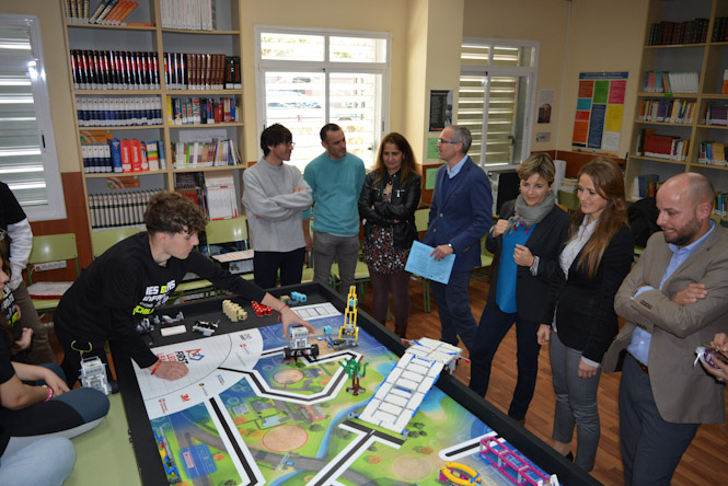 Imagen de la competición de First Lego (JUNTA)