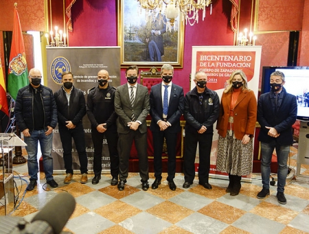 Celebración del bicentenario de los bomberos (JAVIER ALGARRA / AYUNTAMIENTO) 