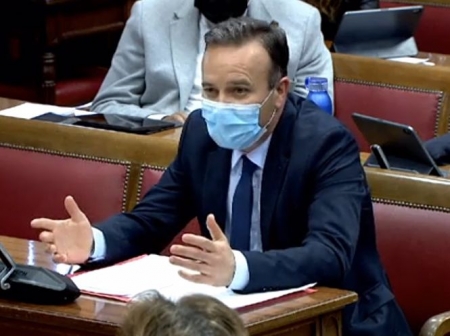 El senador socialista Abelardo Vico (PSOE) 