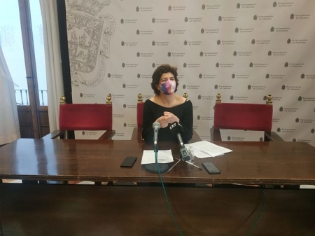 La concejal de Podemos-IU en el Ayuntamiento de Granada, Elisa Cabrerizo (PODEMOS-IU)
