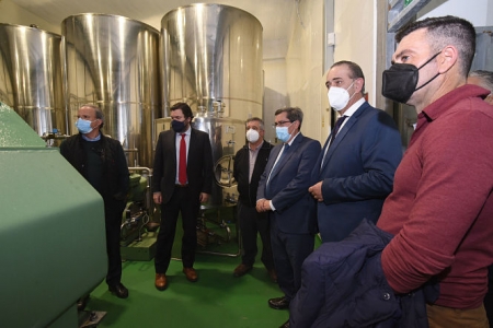 Imagen de la visita a El Pinar (R. MARTÍNEZ / DIPGRA) 