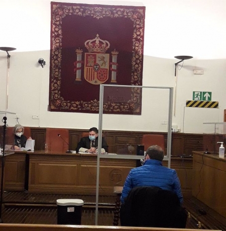 Imagen de archivo del juicio en la Audiencia de Granada contra el exalcalde de Castril José Juan López Ródenas (EUROPA PRESS) 