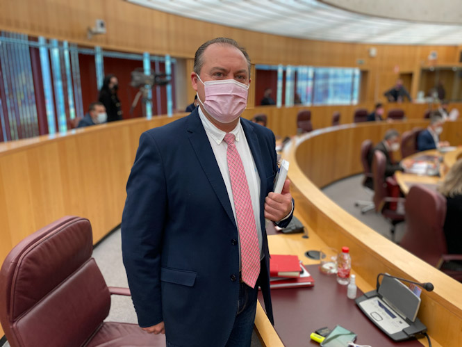 El Diputado provincial del PP, Fernando Pérez (PP) 