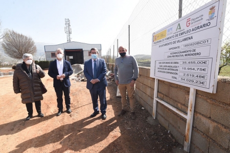 Imagen de la visita a Villamena(R. MARTÍNEZ / DIPGRA)