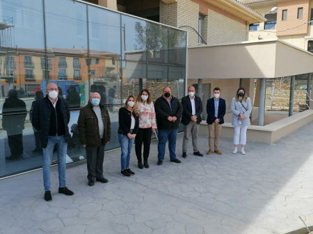 Imagen de la visita a la asociación de personas con discapacidad intelectual ‘San José’ (CIUDADANOS) 