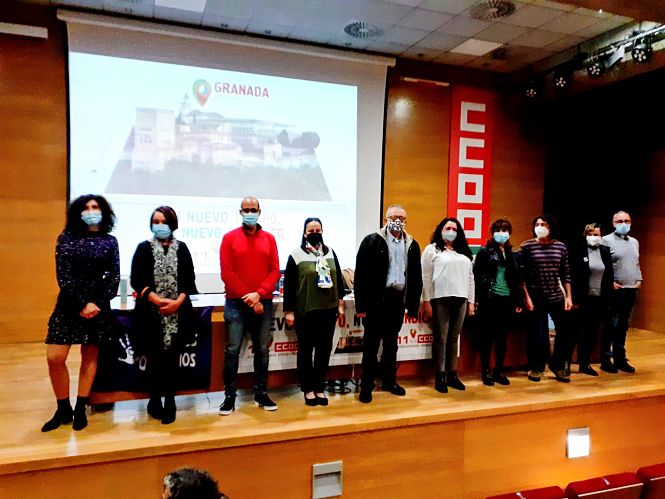 Nueva Comisión Ejecutiva para los próximos cuatros años (CCOO)