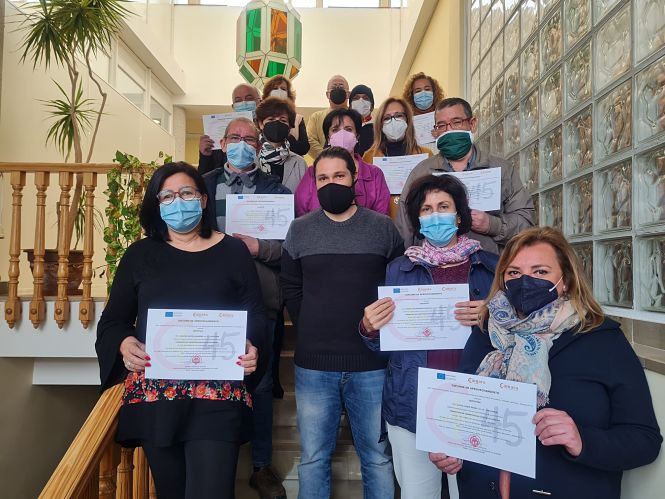 Participantes en el curso de Competencias Digitales (AYTO. GÓJAR)