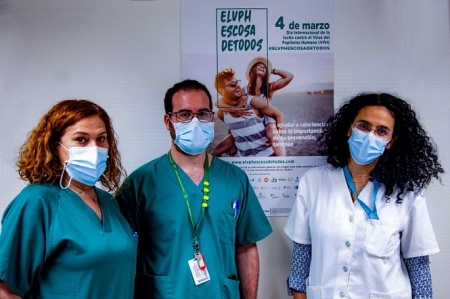 Miembros del equipo ginecología del Hospital San Cecilio (HUSC)