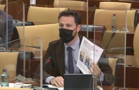 El parlamentario andakuz del PSOE, Juan José Martín Arcos (PSOE)