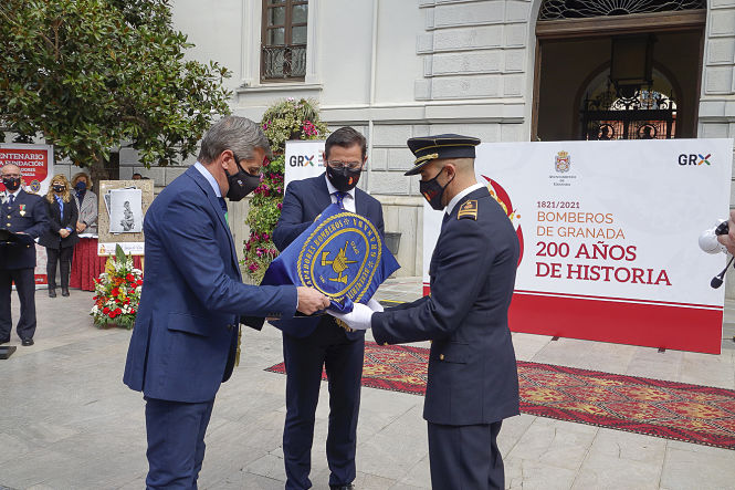 Celebración de la festividad de los bomberos (JAVIER ALGARRA / AYUNTAMIENTO) 