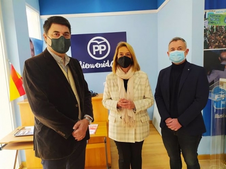 Carlos Rojas, Luisa García Chamorro, y Nicolás Navarro (PP) 