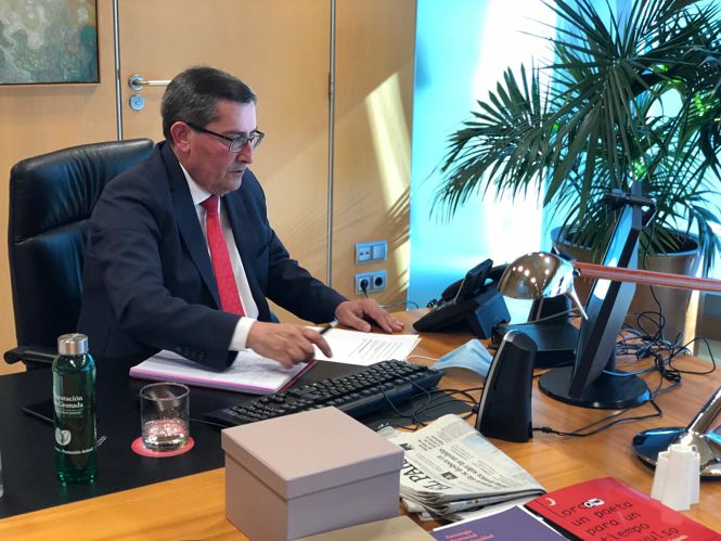 El Secretario general del PSOE, José Entrena (DIPUTACIÓN)