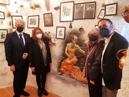 José ANtonio Huertas en el centro etnológico de la mujer gitana (AYTO. GRANADA)