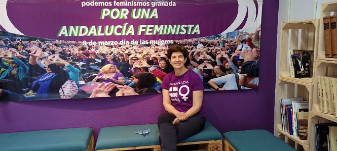 La concejala de Podemos en Granada capital, Elisa Cabrerizo (PODEMOS)
