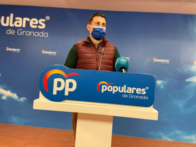 El portavoz andaluz del PP, Rafael Caracuel (PP)