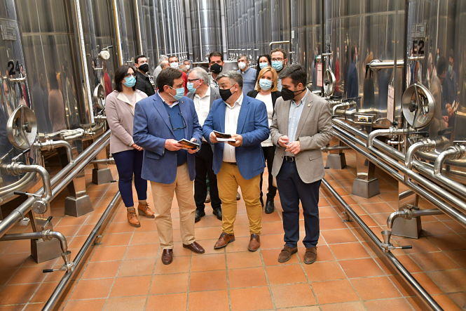 Imagen de la visita a la cooperativa San Isidro (JUNTA) 