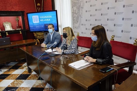 Rueda de prensa sobre la aplicación `Granada mejora` (JAVIER ALGARRA / AYUNTAMIENTO) 