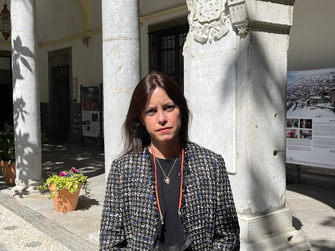 La concejal de VOX en el Ayuntamiento de Granada (VOX) 