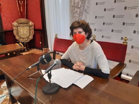 La Concejal de Podemos-IU en el Ayuntamiento de Granada, Elisa Cabrerizo (PODEMOS-IU)