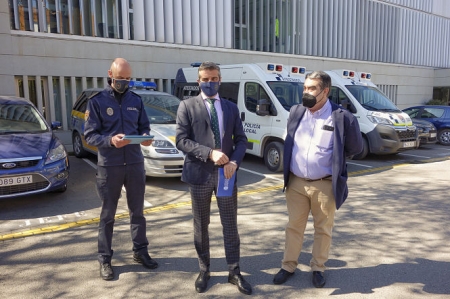 Presentación en la Academia de Policía Local de Granada (JAVIER ALGARRA /AYUNTAMIENTO) 